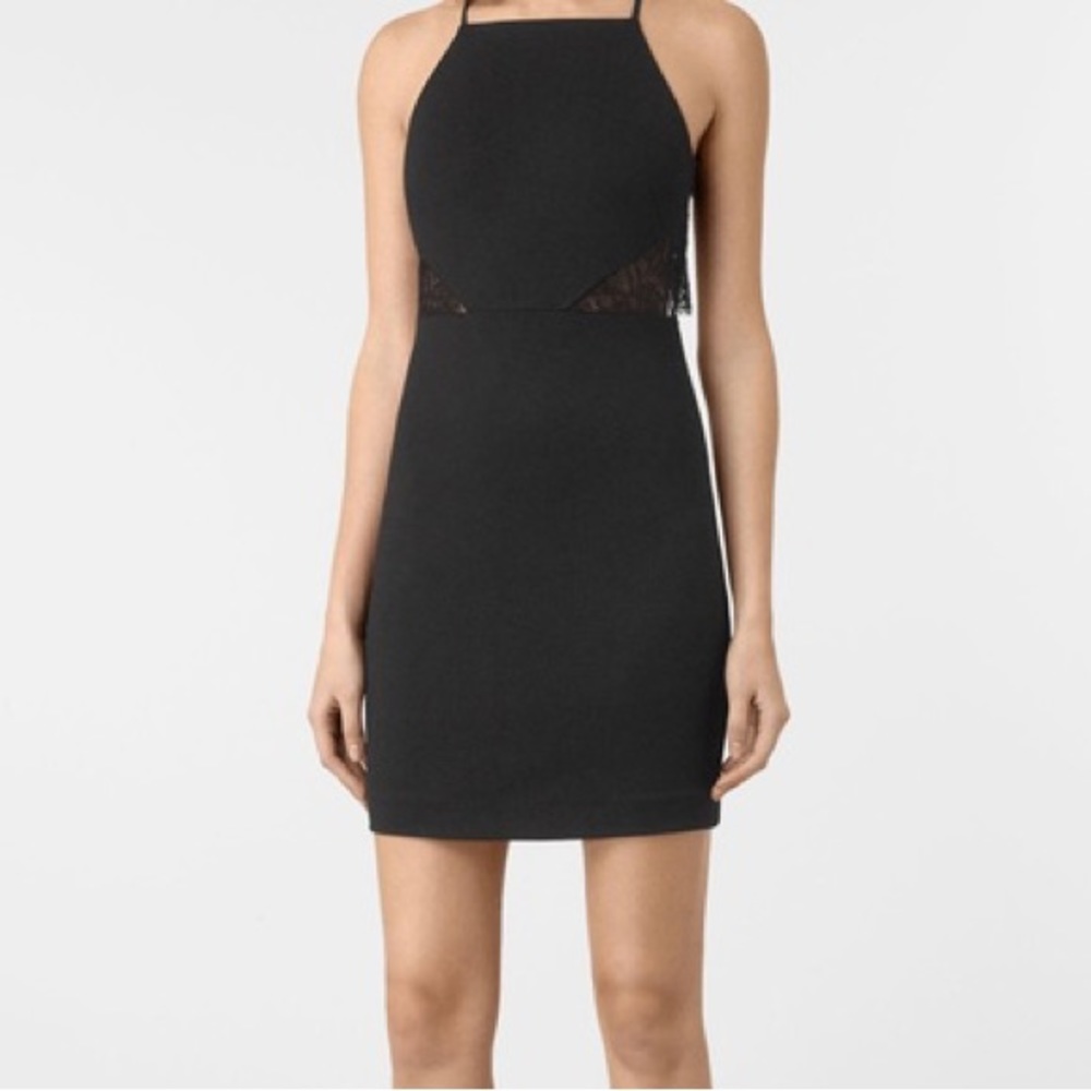 All Saints Black Mala Dress